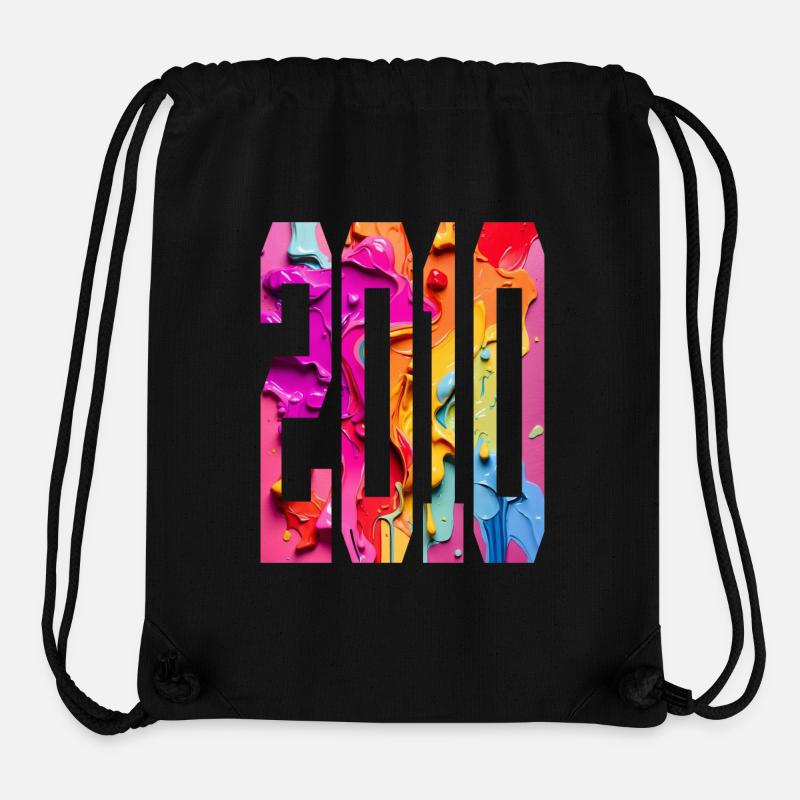 BUNT 16E ANNIVERSAIRE 2010 - Sac à cordon recyclé Stanley/Stella - noir