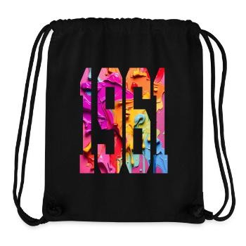 BUNT 65TH BIRTHDAY 1961 - Stanley/Stella Recycled Gym Bag - black - Front
