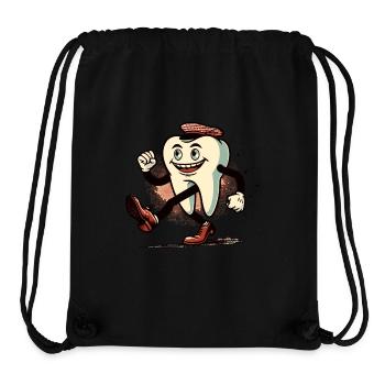 Tooth Decay Tooth Funny Halloween - Stanley/Stella Recycled Gym Bag - black - Front