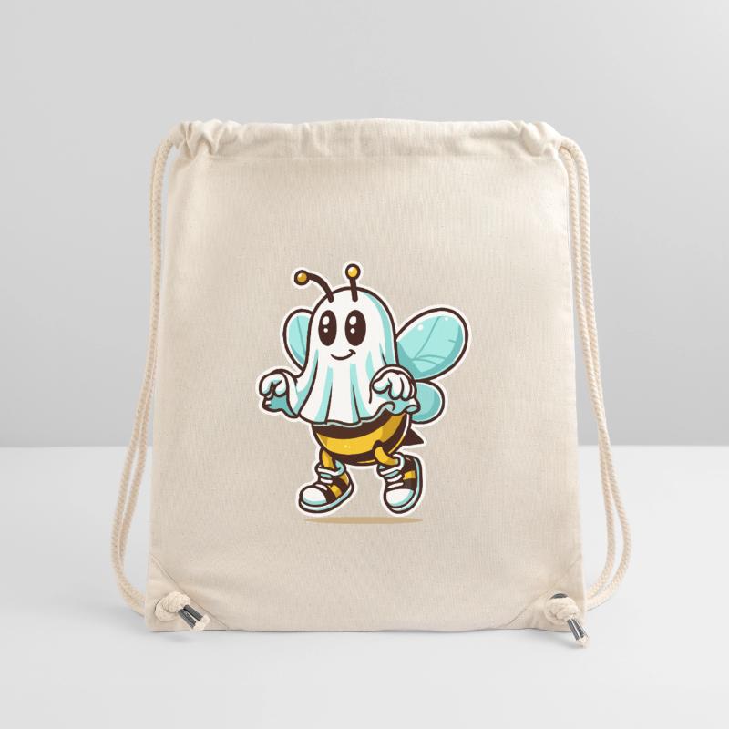 Funny Bee Ghost Cute Ghost Bee Stanley/Stella Recycled Gym Bag