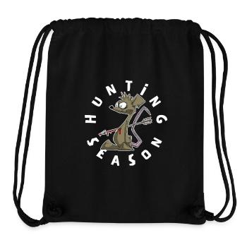 Funny archery motif for archers - Stanley/Stella Recycled Gym Bag - black - Front