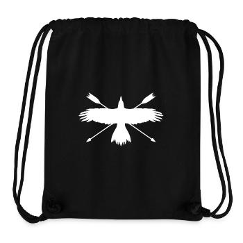 Bogenschießen Shirt und Sticker. Bogenschütze - Stanley/Stella recycelter Gym Bag - Schwarz - Vorne