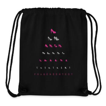 Frauensehtest - Stanley/Stella recycelter Gym Bag - Schwarz - Vorne