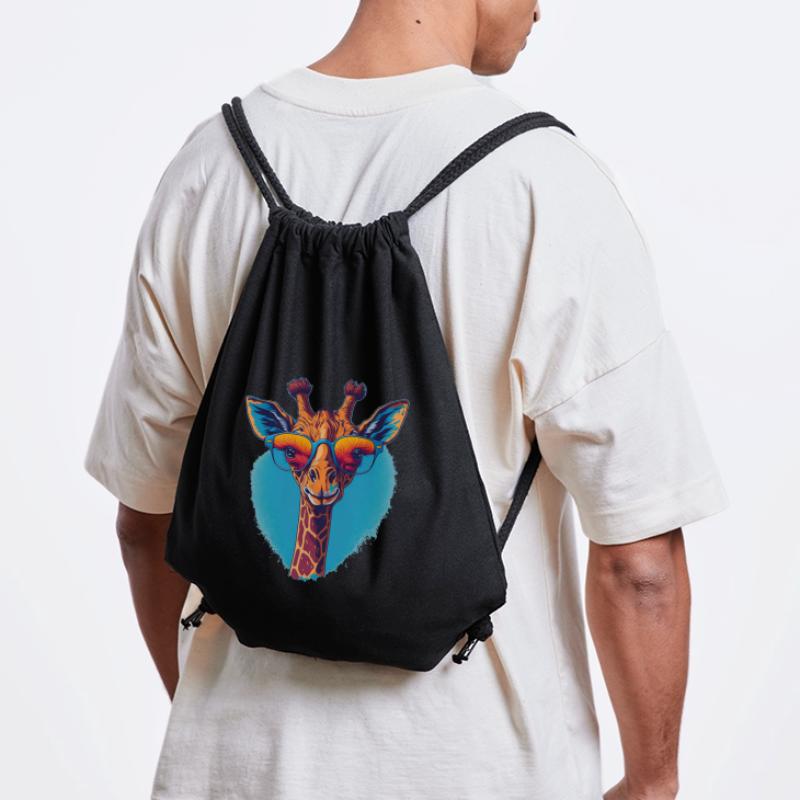 Giraffe with a clear view Stanley/Stella Recycled Gym Bag