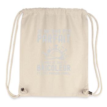 Bricoleur hors norme - Sac à cordon recyclé Stanley/Stella - blanc naturel - Devant
