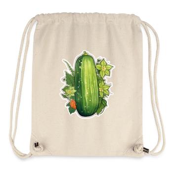 Cucumber - Stanley/Stella Recycled Gym Bag - natural - Front