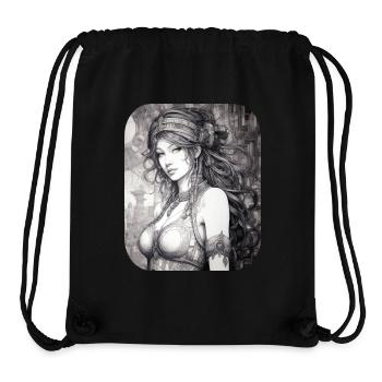 Mystical beauty - Stanley/Stella Recycled Gym Bag - black - Front