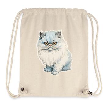 Persian cat - Stanley/Stella Recycled Gym Bag - natural - Front