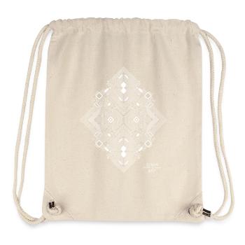 PRINTED CIRCUIT 1 white - Stanley/Stella Recycled Gym Bag - natural - Front