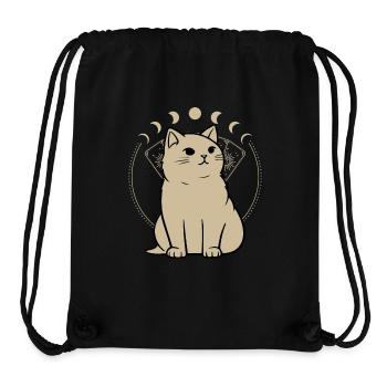 Astrology Cat: Zodiac Signs for Your Furry Friend - Stanley/Stella Recycled Gym Bag - black - Front