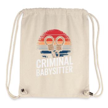 Justizvollzugsbeamter Wärter Vollzugsbeamter - Stanley/Stella recycelter Gym Bag - Naturweiß - Vorne