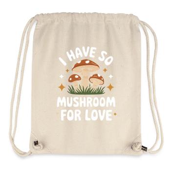 Pilz Pilze Funghi Champignon - Stanley/Stella recycelter Gym Bag - Naturweiß - Vorne