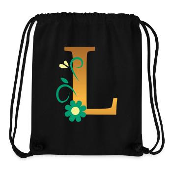 L - Stanley/Stella Recycled Gym Bag - black - Front