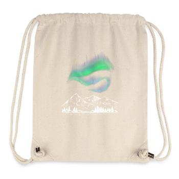 Aurora Alpine Chart - Stanley/Stella Recycled Gym Bag - natural - Front