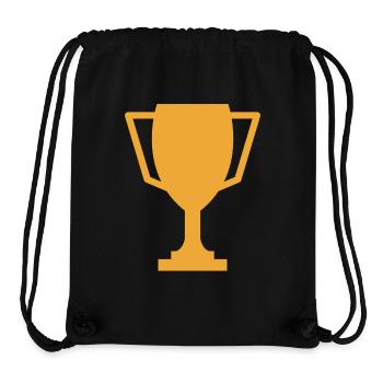 Trophäe - Stanley/Stella recycelter Gym Bag - Schwarz - Vorne