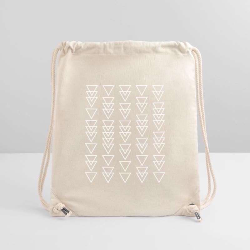 Triangular Cascade Stanley/Stella Recycled Gym Bag