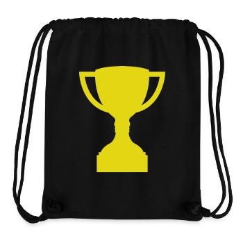 Trophäe - Stanley/Stella recycelter Gym Bag - Schwarz - Vorne