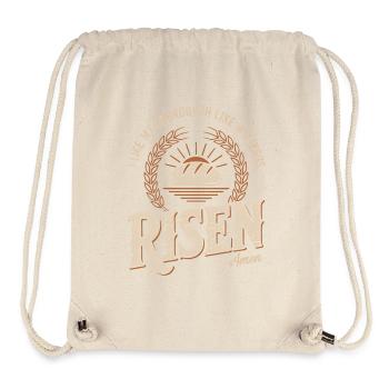Aufgegangenes Sauerteig-Amen-Tee - Stanley/Stella recycelter Gym Bag - Naturweiß - Vorne