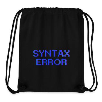 Syntax Error - Stanley/Stella Recycled Gym Bag - black - Front