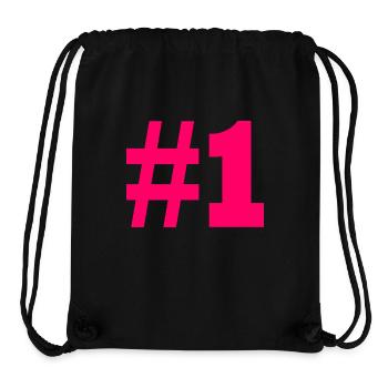 #1 - Stanley/Stella recycelter Gym Bag - Schwarz - Vorne