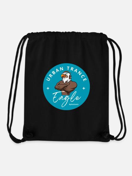 Urban Trance Eagle Phalomis - Stanley/Stella recycelter Gym Bag - Schwarz