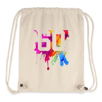 60 YEARS 60TH BIRTHDAY - Stanley/Stella Recycled Gym Bag - natural - Front
