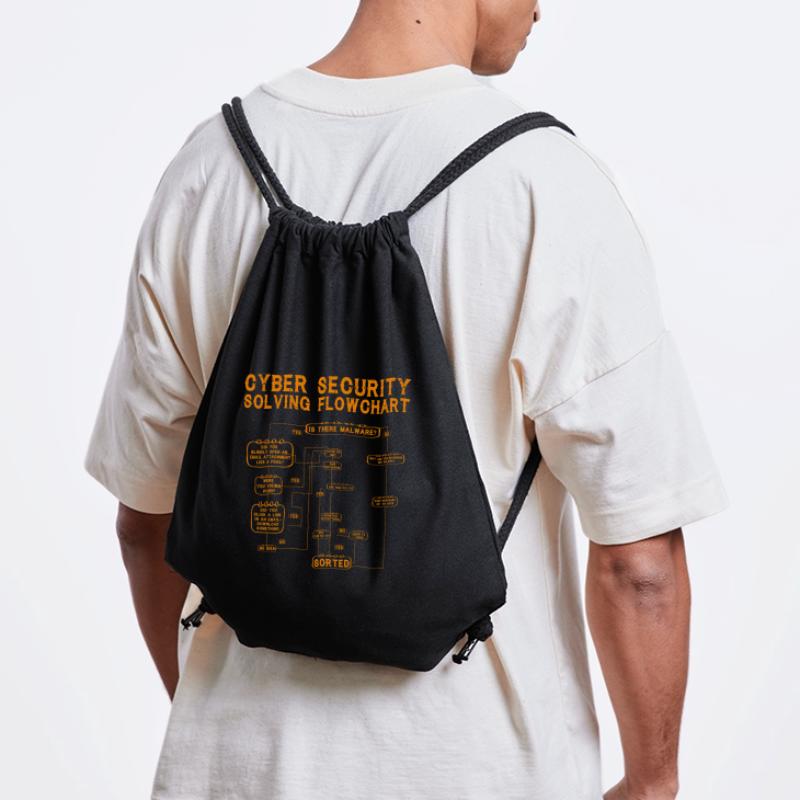 Cyber Security Solving Flowchart Stanley/Stella Recycled Gym Bag