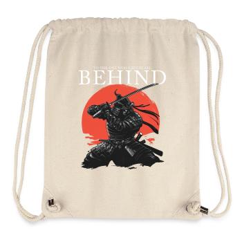 Samurai Ronin – To The One Who Left It All Behind - Stanley/Stella Recycled Gym Bag - natural - Front