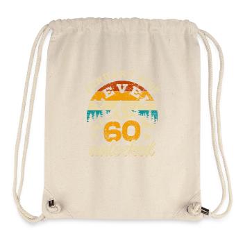 Janvier 2025 Niveau 60 débloqué - Joueur - Jour de naissance - Sac à cordon recyclé Stanley/Stella - blanc naturel - Devant