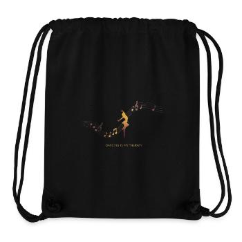 La danse est ma thérapie – Dancing Ballet Hip-Hop - Sac à cordon recyclé Stanley/Stella - noir - Devant