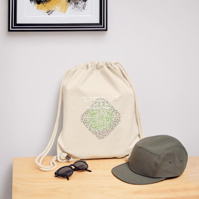 test code nerd joke spruch pc programmer geek i Stanley/Stella Recycled Gym Bag