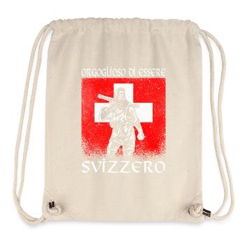 Tell - Svizzero - Orgoglioso - Stanley/Stella Recycled Gym Bag - natural - Front