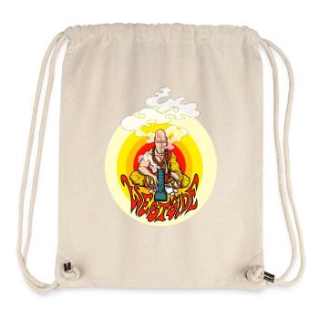 Westseite - Stanley/Stella recycelter Gym Bag - Naturweiß - Vorne