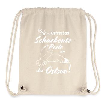 Scharbeutz Baltic Sea resort and pearl on the Baltic Sea - Stanley/Stella Recycled Gym Bag - natural - Front