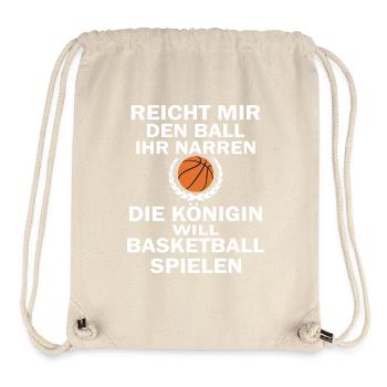 Basketball - Stanley/Stella recycelter Gym Bag - Naturweiß - Vorne