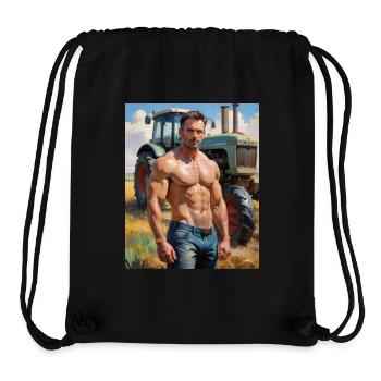 Hübsche Männer mit muskulösem Körper - Bauer - Stanley/Stella recycelter Gym Bag - Schwarz - Vorne