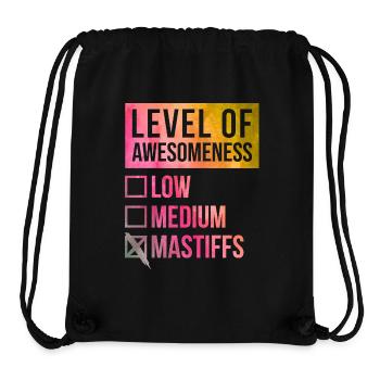 Dogge - Stanley/Stella recycelter Gym Bag - Schwarz - Vorne