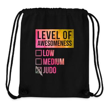 Judo - Stanley/Stella Recycled Gym Bag - black - Front