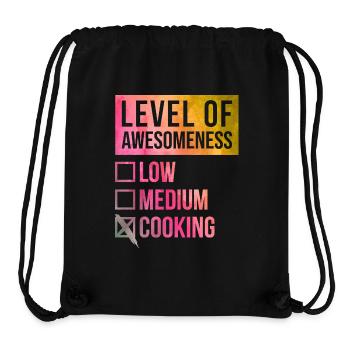 Chef - Stanley/Stella Recycled Gym Bag - black - Front