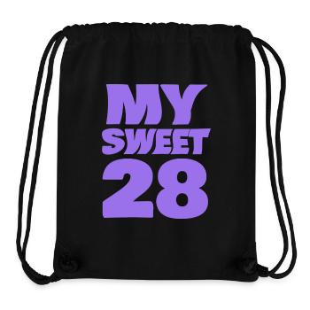 Sweet 28 - Stanley/Stella Recycled Gym Bag - black - Front