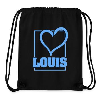 Louis - Stanley/Stella Recycled Gym Bag - black - Front