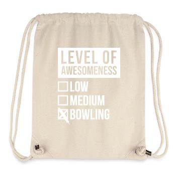 Bowling - Stanley/Stella Recycled Gym Bag - natural - Front