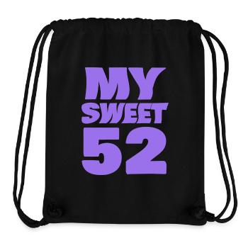Alter 52 - Stanley/Stella recycelter Gym Bag - Schwarz - Vorne