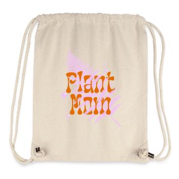 Plant Mama Stylish Print Motif - Stanley/Stella Recycled Gym Bag - natural - Front