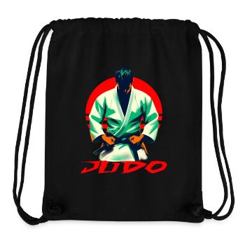 Judo - Stanley/Stella recycelter Gym Bag - Schwarz - Vorne