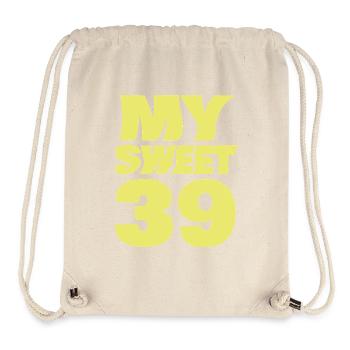Alter 39 - Stanley/Stella recycelter Gym Bag - Naturweiß - Vorne