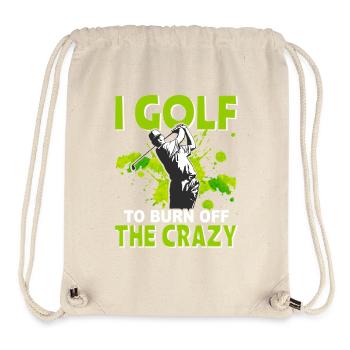 Golf - Stanley/Stella recycelter Gym Bag - Naturweiß - Vorne