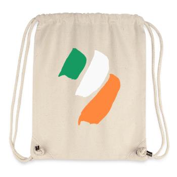 Ireland Flag - Stanley/Stella Recycled Gym Bag - natural - Front