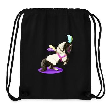 Circus Pony - Stanley/Stella Recycled Gym Bag - black - Front