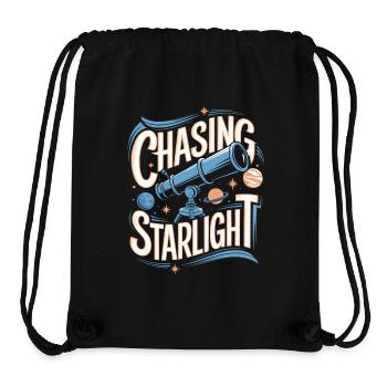 Teleskop Astronomie Astrofotografie - Stanley/Stella recycelter Gym Bag - Schwarz - Vorne